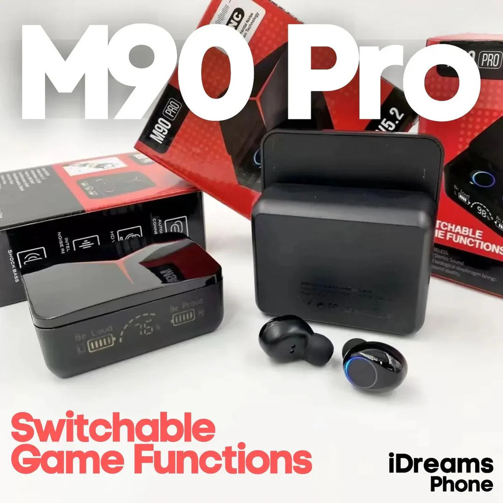 M90 Pro Earbuds | ENC | Power Bank