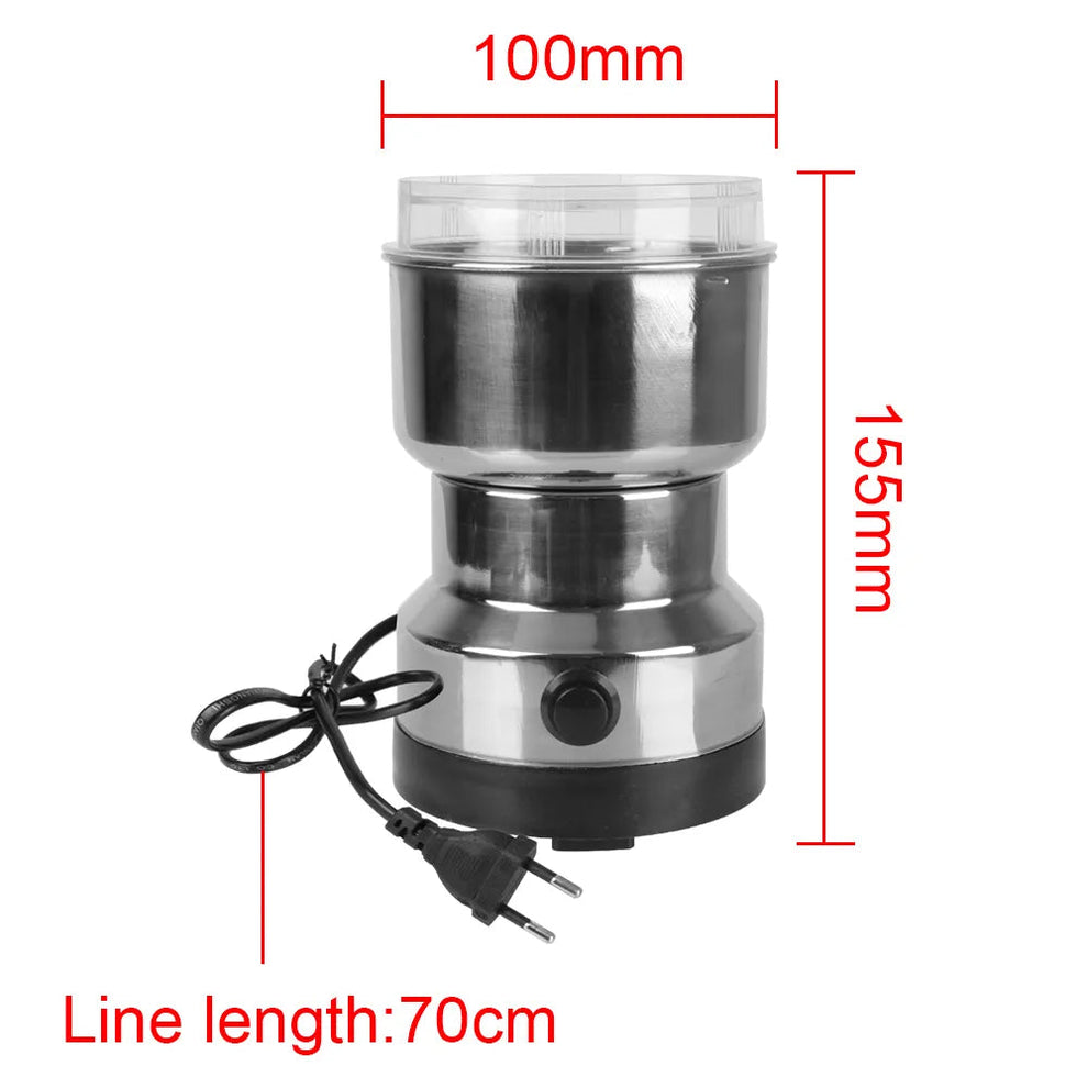 RAF Stainless Steel Electric Grinder | 4 Blade Masala & Coffee