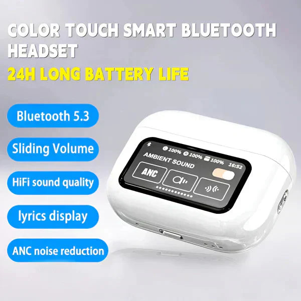 Original AirPods Pro with LCD Touch, ANC & Bluetooth 5.0.