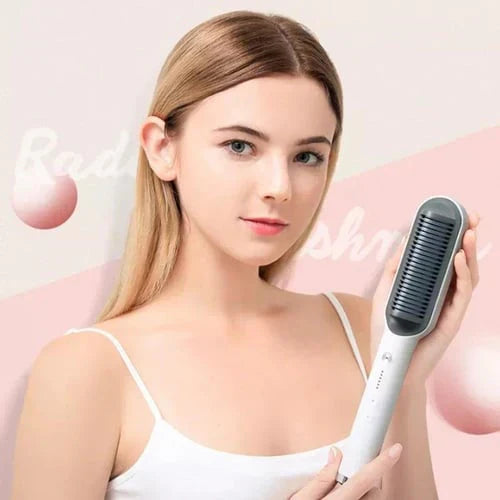 Professional 909B Electric Hair Straightener Brush