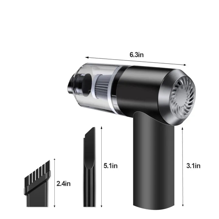 Smart 3-in-1 Rechargeable Vacuum & Blower – Portable Cleaner
