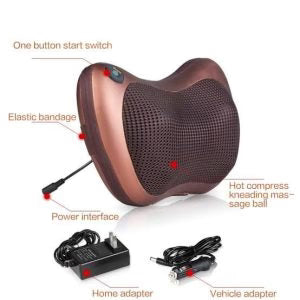 Massage Pillow - Relaxing Neck & Back Support Cushion
