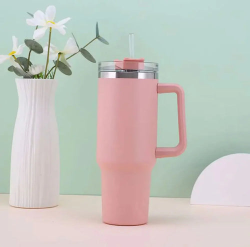 1200ml Steel Tumbler with Straw – Multi Colors, Best Seller
