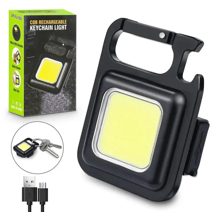 COB Keychain Light | Rechargeable | 3 Modes