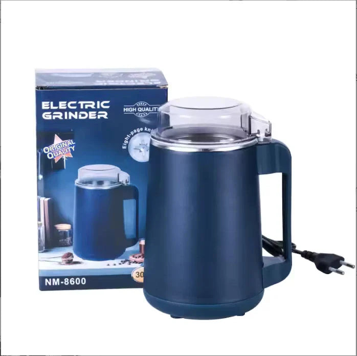 2025 Electric Grinder, 8 blades, 500ml for spices & coffee.