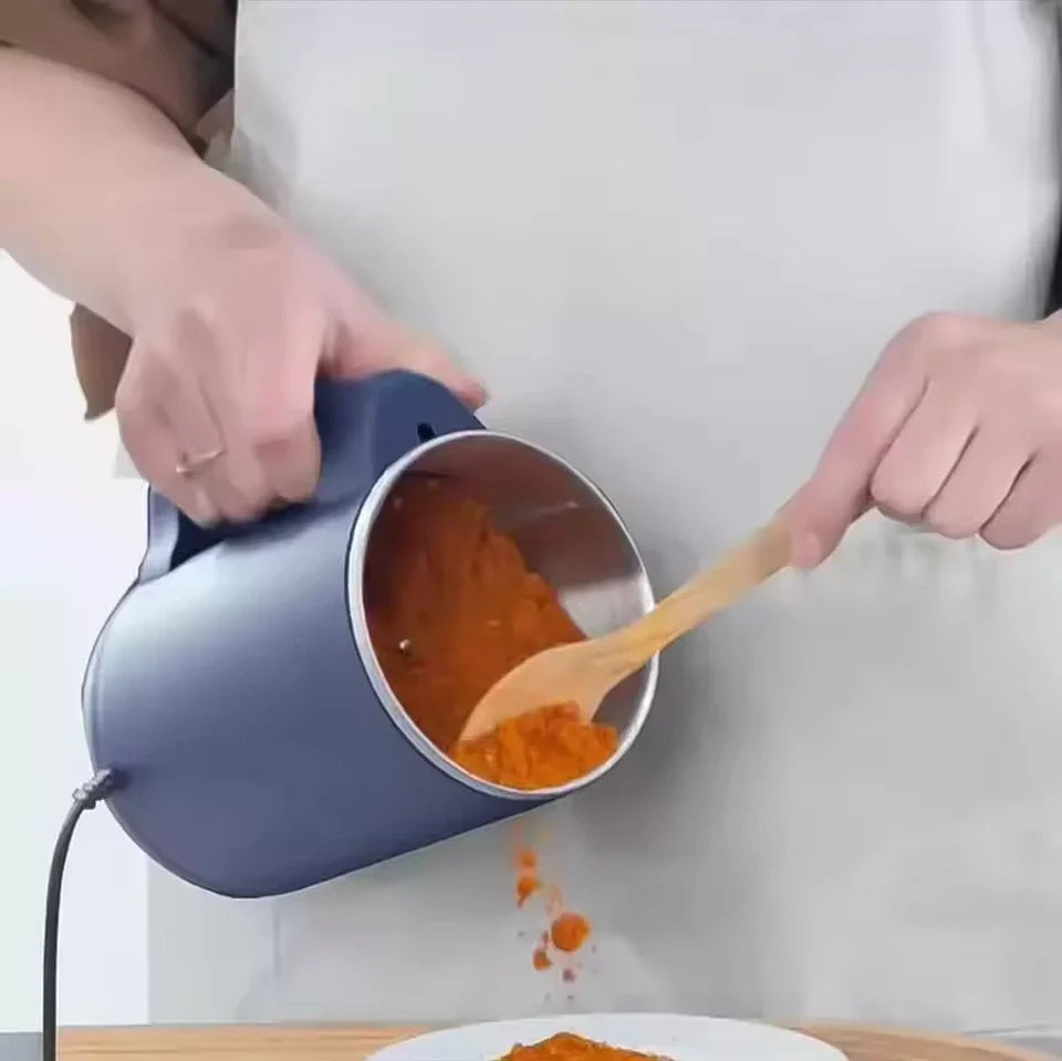 2025 Electric Grinder, 8 blades, 500ml for spices & coffee.