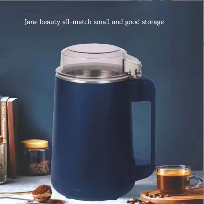 2025 Electric Grinder, 8 blades, 500ml for spices & coffee.
