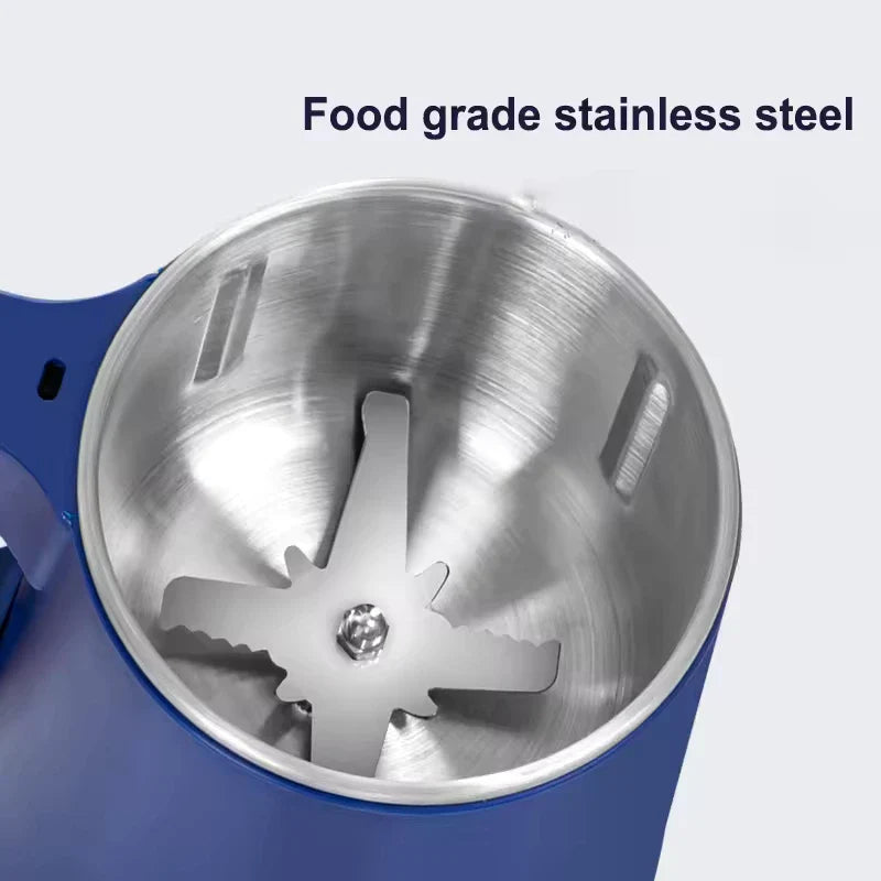 2025 Electric Grinder, 8 blades, 500ml for spices & coffee.