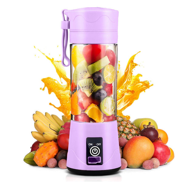 Rechargeable 6-Blade Portable Juicer & Blender