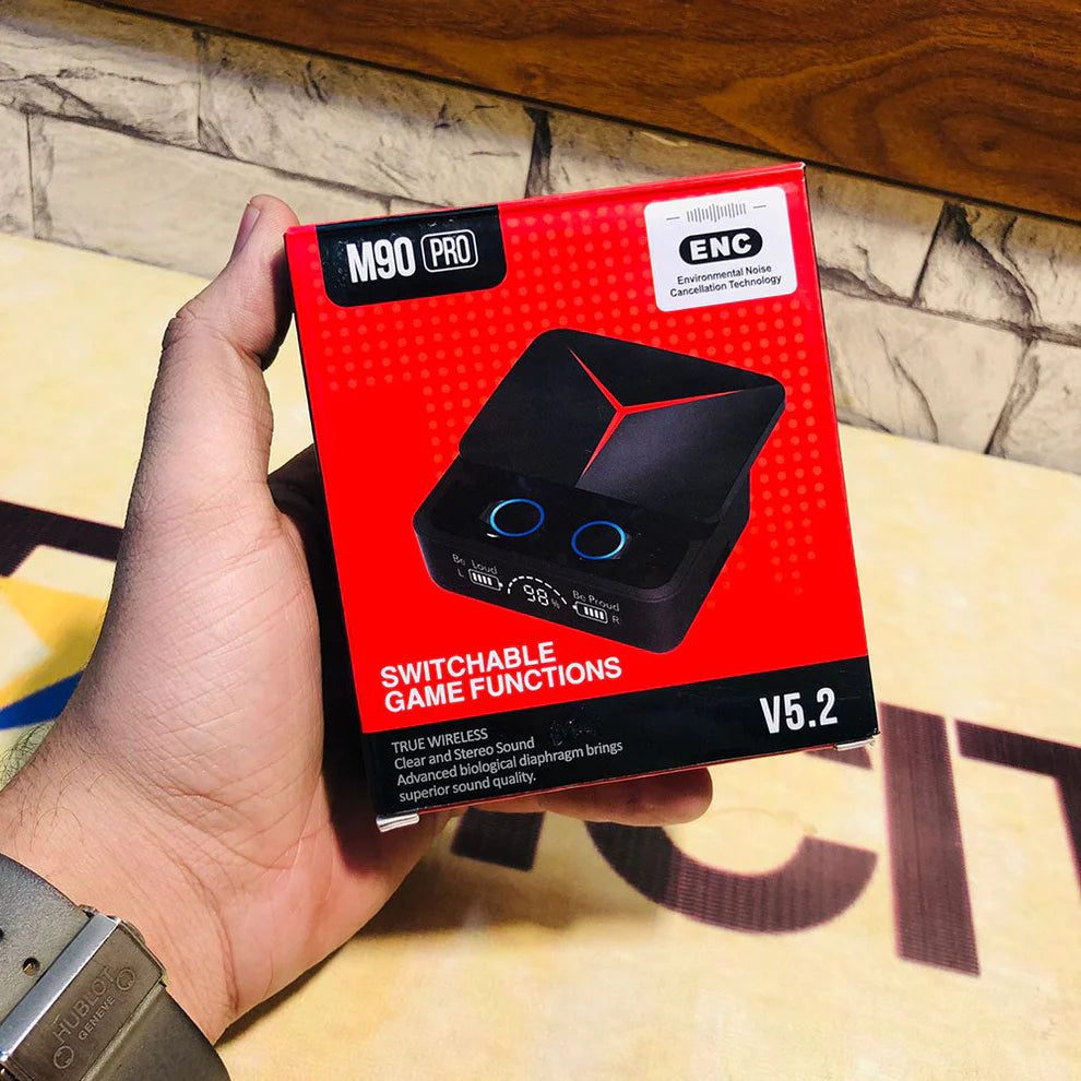 M90 Pro Earbuds | ENC | Power Bank