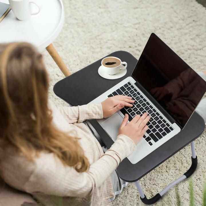 Portable & Foldable Wooden Laptop Table