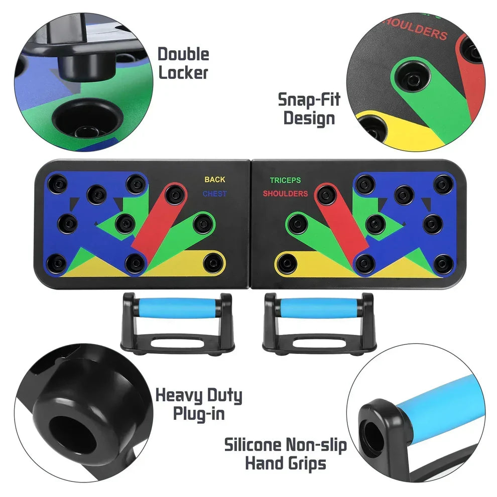 Portable Push-Up Training Board