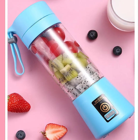 Rechargeable 6-Blade Portable Juicer & Blender