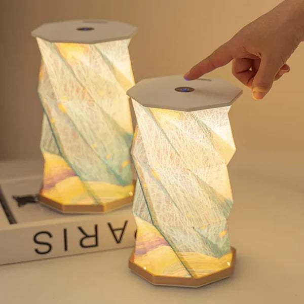 Creative Foldable LED Night Light – Portable Rechargeable Lamp