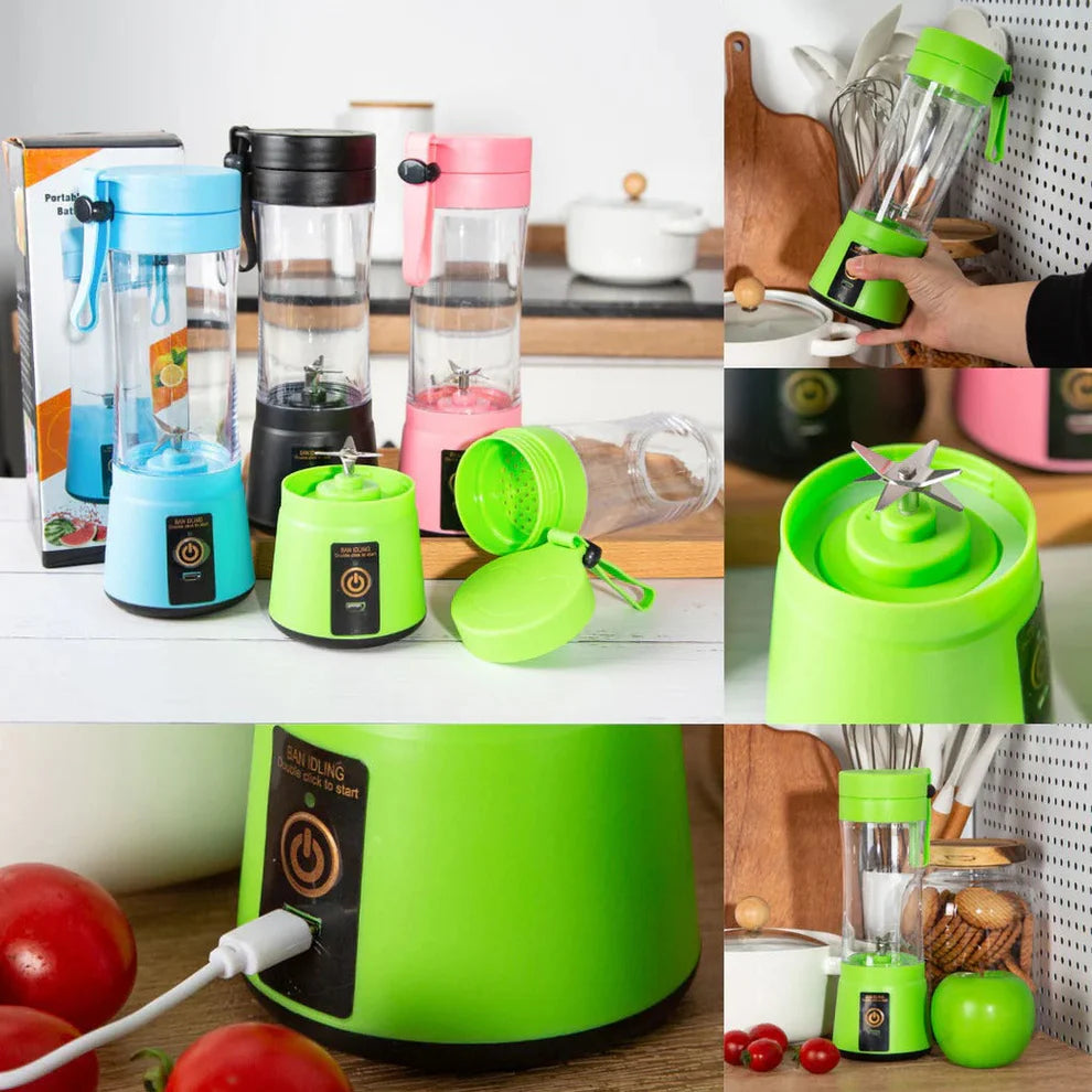 Rechargeable Portable Juicer Blender with 6 Blades