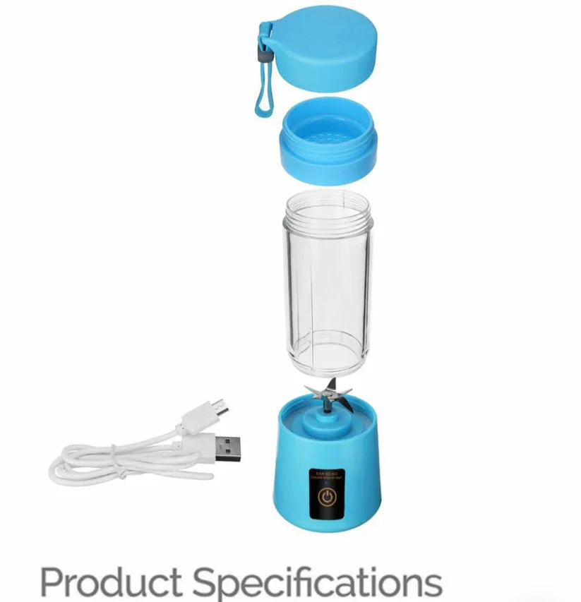 Rechargeable Portable Juicer Blender with 6 Blades