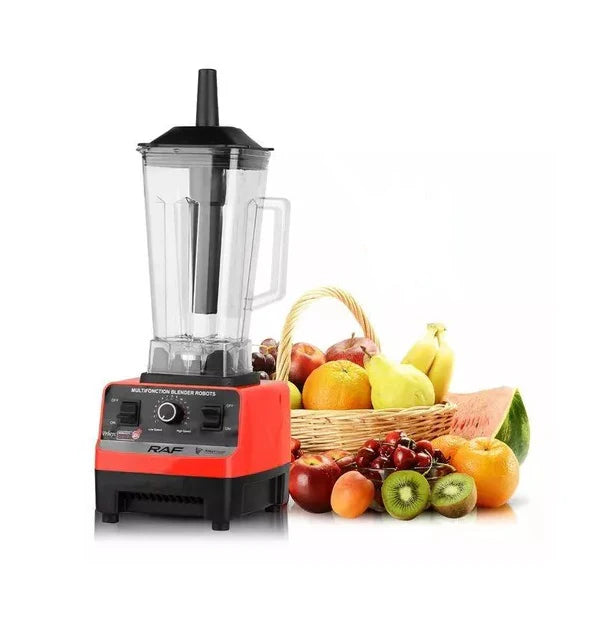 2-in-1 Electric Blender with Durable 2.0L Jug & 2400W Power